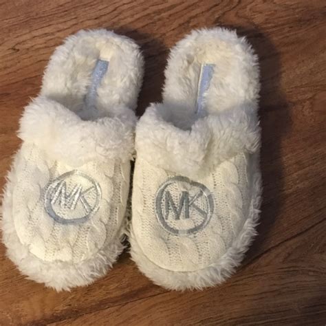 michael kors slippers mens|Michael Kors black fuzzy slipper.